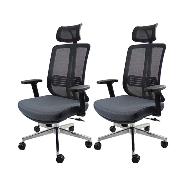 Modern Desk Chair Mesh Conference Chair Mid/High-Back Chair with Wheels