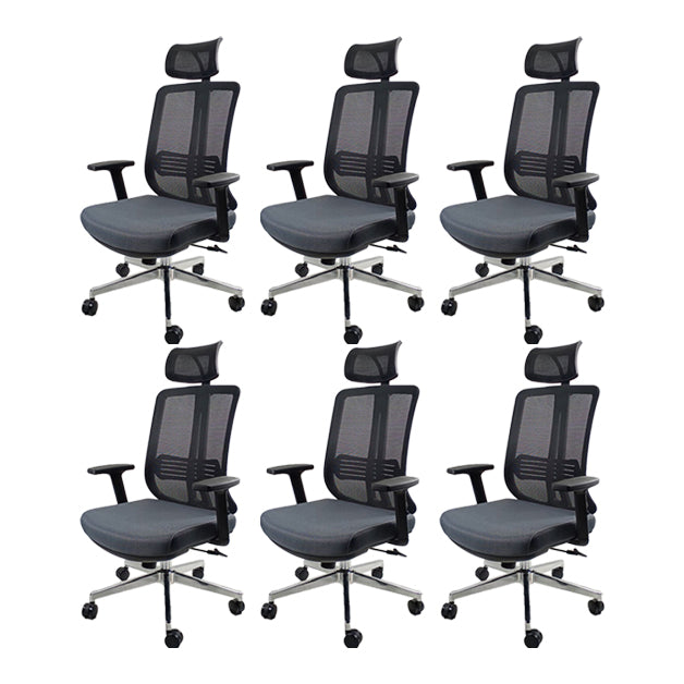 Modern Desk Chair Mesh Conference Chair Mid/High-Back Chair with Wheels