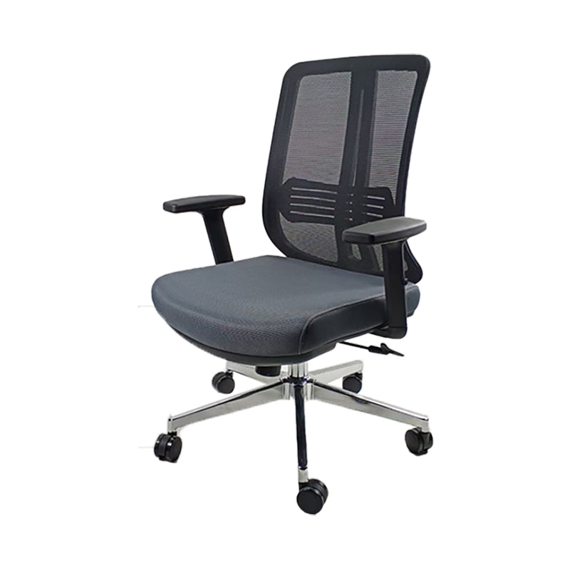 Modern Desk Chair Mesh Conference Chair Mid/High-Back Chair with Wheels