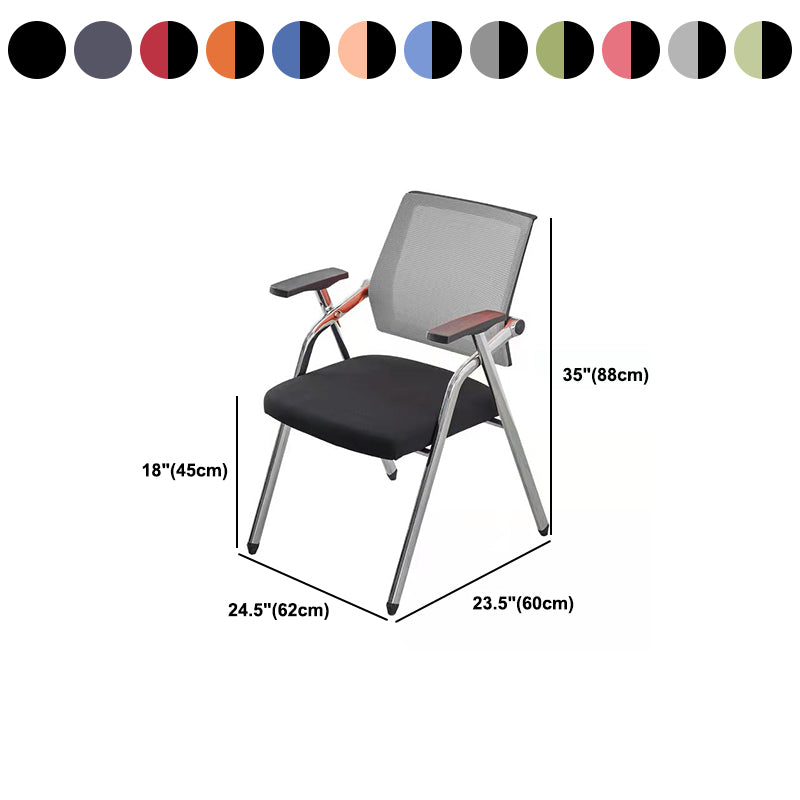 Mid-Back Conference Chair Contemporary Upholstered Office Chair