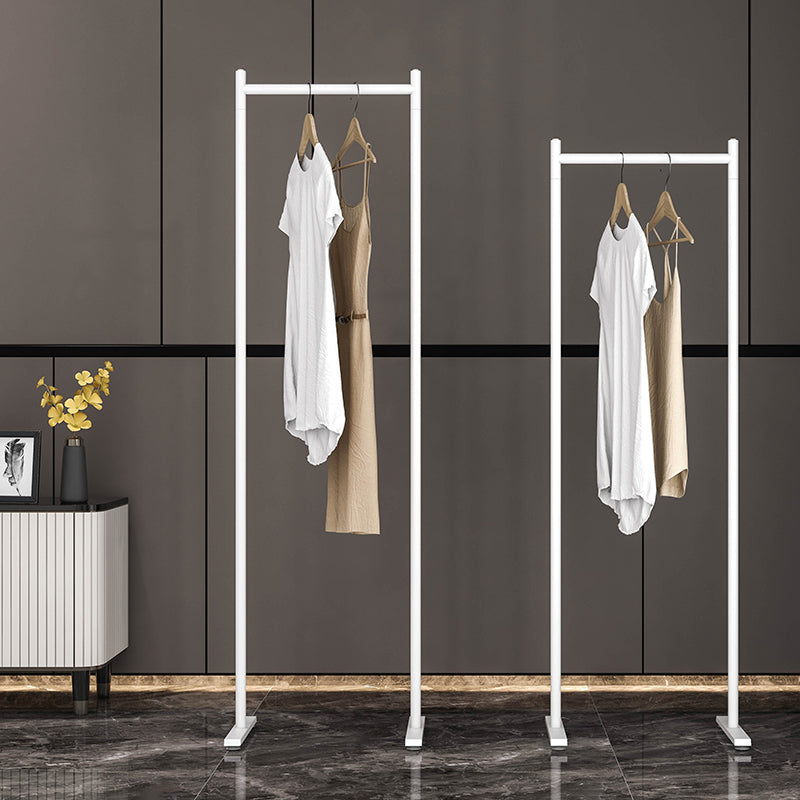 Industrial Minimalist Style Coat Rack Pure Color Metallic Free Standing Coat Rack