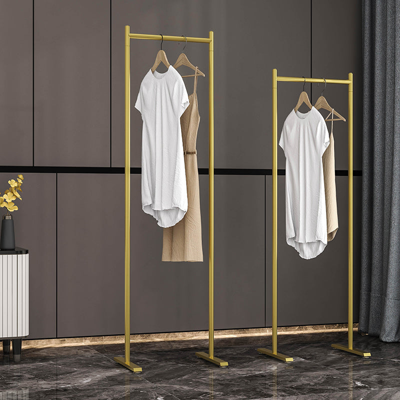 Industrial Minimalist Style Coat Rack Pure Color Metallic Free Standing Coat Rack