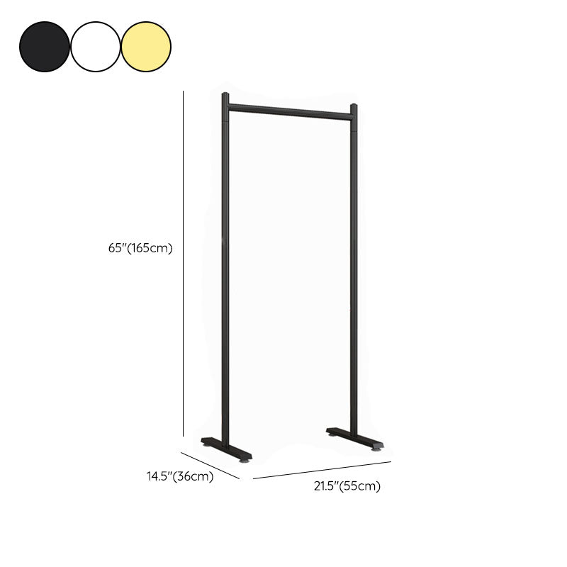 Industrial Minimalist Style Coat Rack Pure Color Metallic Free Standing Coat Rack