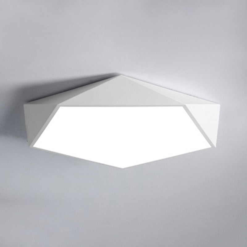 Geometric Flush Mount Contemporary Metal Flush Ceiling Light Fixture