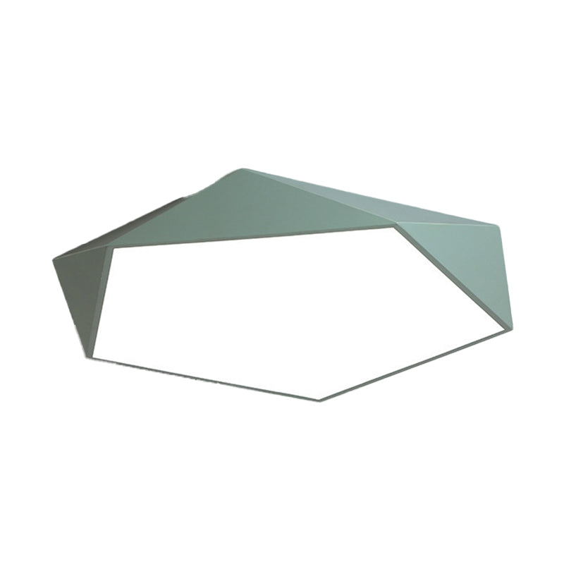 Geometric Flush Mount Contemporary Metal Flush Ceiling Light Fixture