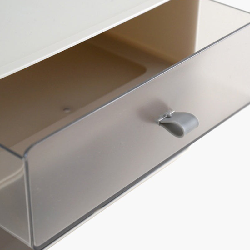 Modern Cabinet Acrylic Drawers Filing Cabinet for Home or Office