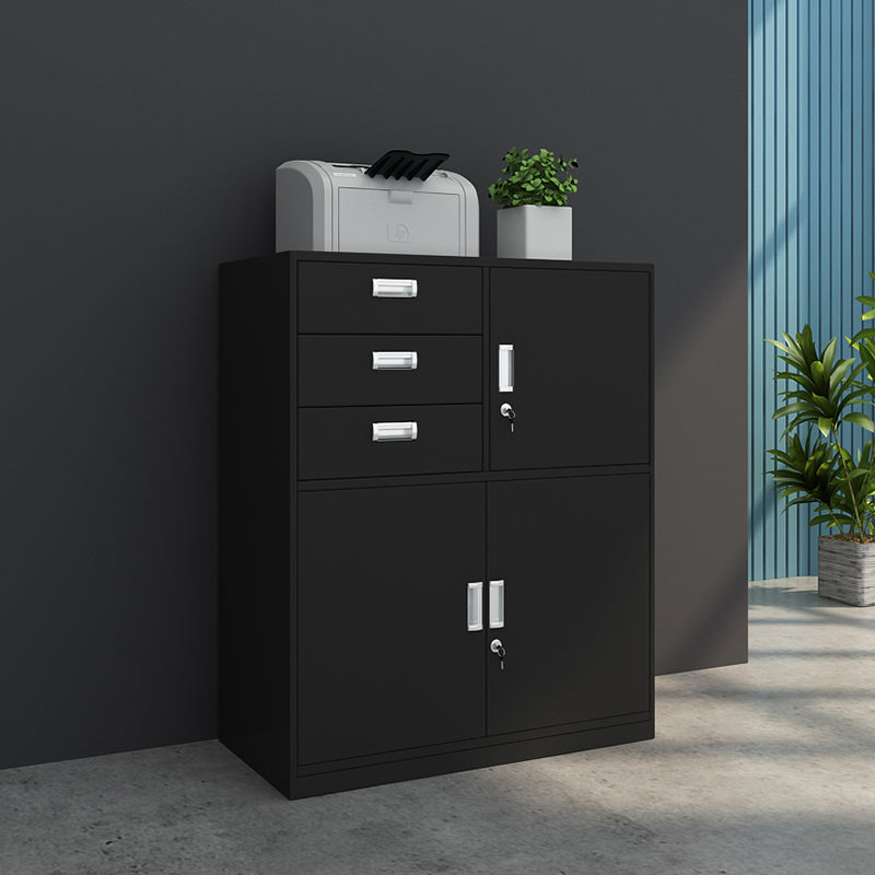 Industrial Filing Cabinet Wood Filing Lateral Cabinet with Locking Storage