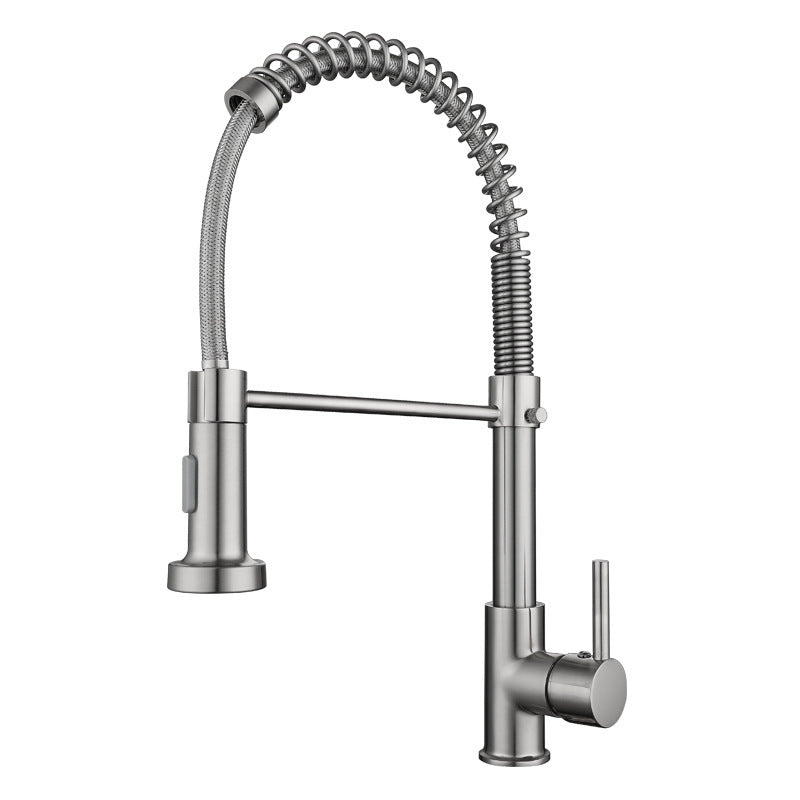 Modern Farmhouse Spring Spout Water Filler One Handle High Arch Kitchen Standard Faucet