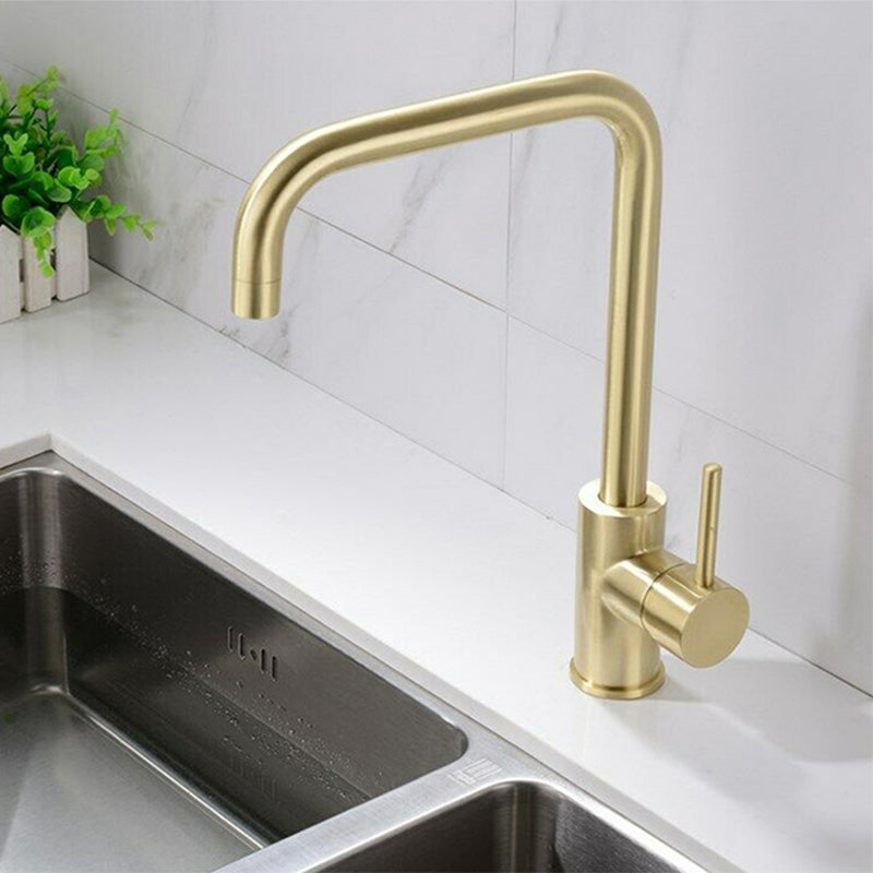 Traditional 1-Hole Pull Down Kitchen Faucet Single Handle Faucet