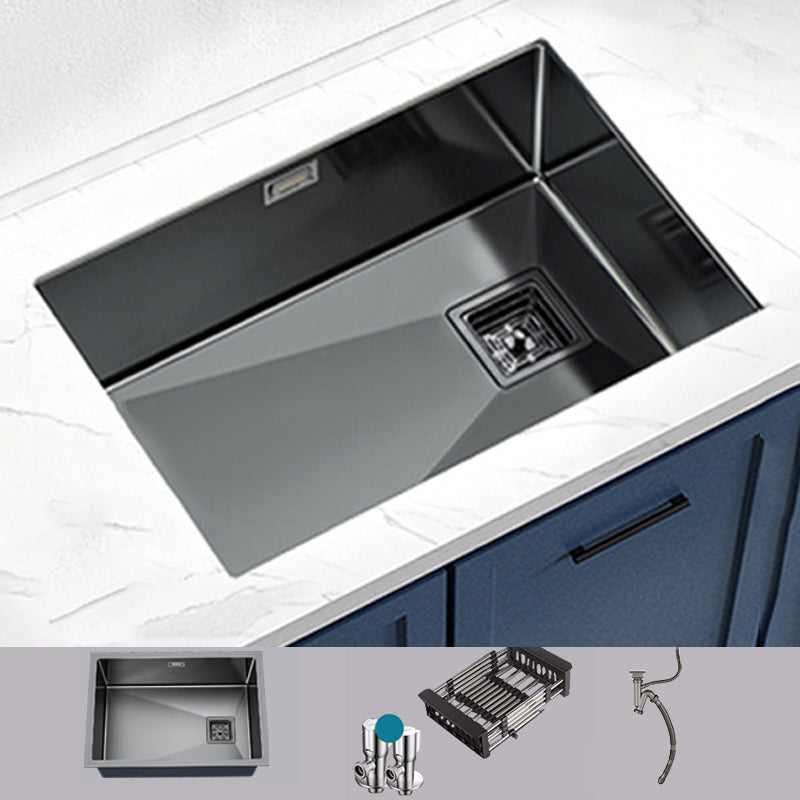 Modern Prep Station Sink Stainless Steel with Drain Assembly Undermount Kitchen Sink Only