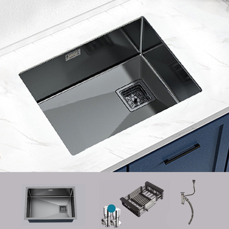 Modern Prep Station Sink Stainless Steel with Drain Assembly Undermount Kitchen Sink Only