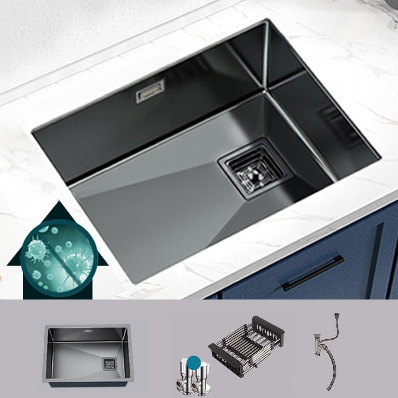 Modern Prep Station Sink Stainless Steel with Drain Assembly Undermount Kitchen Sink Only