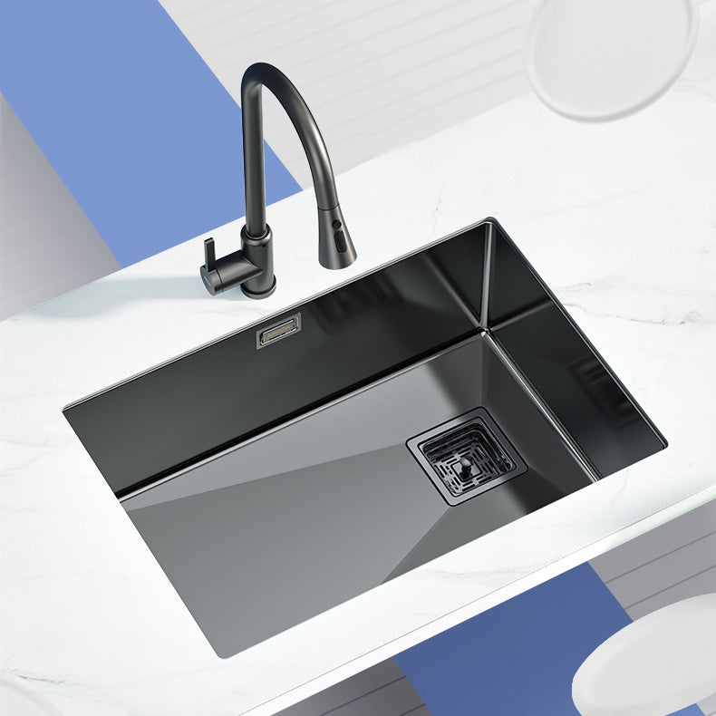 Modern Prep Station Sink Stainless Steel with Drain Assembly Undermount Kitchen Sink Only