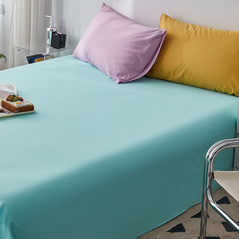 Whole Colored Bed Sheet Cotton Non-Pilling Fade Resistant Sheet Set