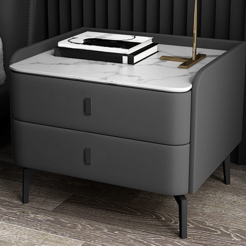 Contemporary Nightstand Contemporary Bed Nightstand with Drawers