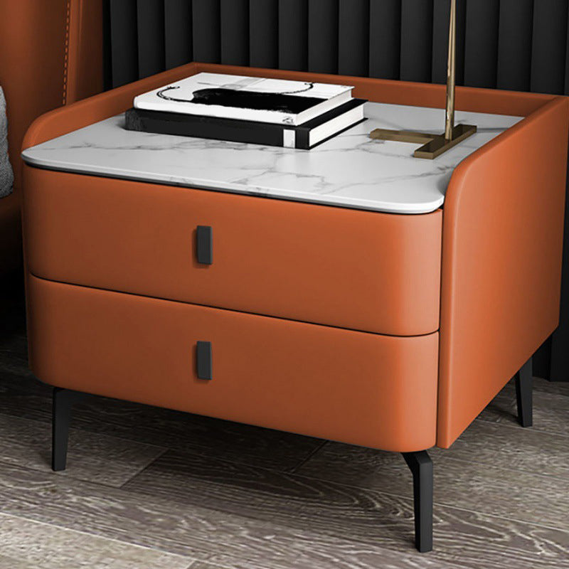 Contemporary Nightstand Contemporary Bed Nightstand with Drawers