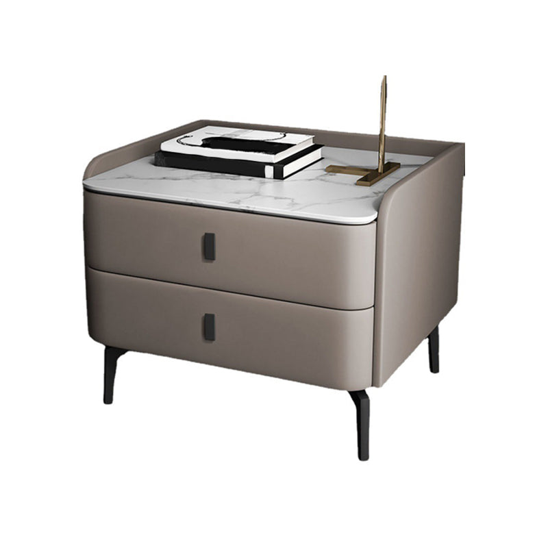 Contemporary Nightstand Contemporary Bed Nightstand with Drawers