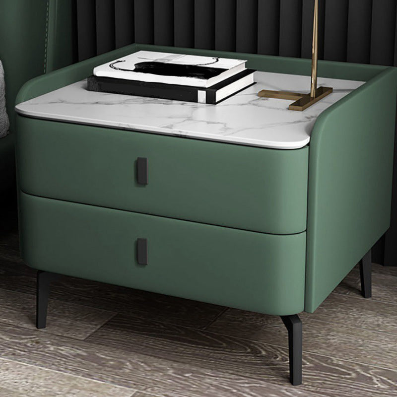 Contemporary Nightstand Contemporary Bed Nightstand with Drawers