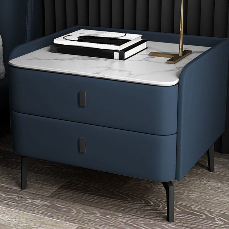 Contemporary Nightstand Contemporary Bed Nightstand with Drawers