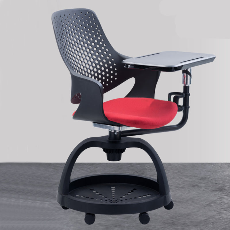 Modern No Distressing Conference Chair Plastic with Swivel  Wheels Chair