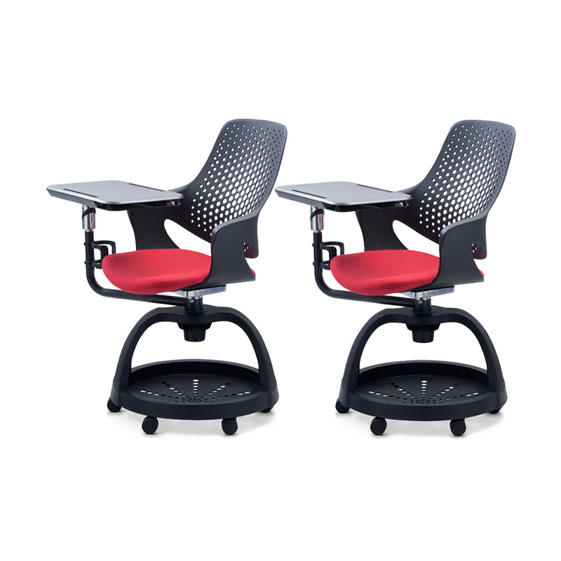 Modern No Distressing Conference Chair Plastic with Swivel  Wheels Chair