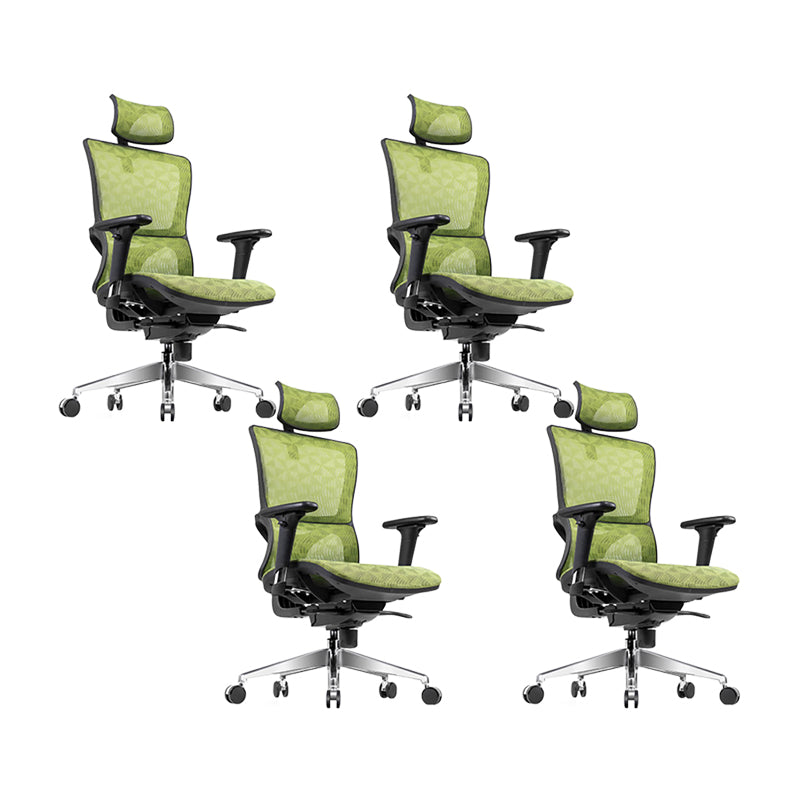 Modern Adjustable Arms Swivel Chair Ergonomic Computer Task Mesh Desk Chair