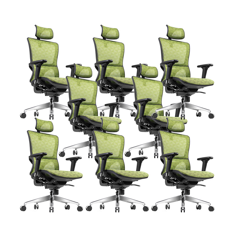 Modern Adjustable Arms Swivel Chair Ergonomic Computer Task Mesh Desk Chair