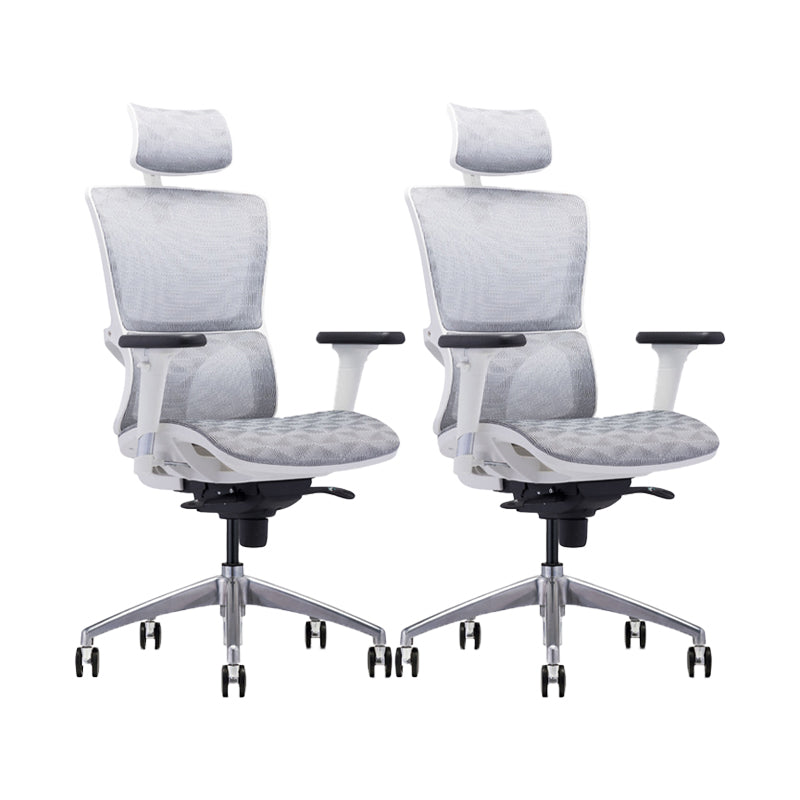 Modern Adjustable Arms Swivel Chair Ergonomic Computer Task Mesh Desk Chair