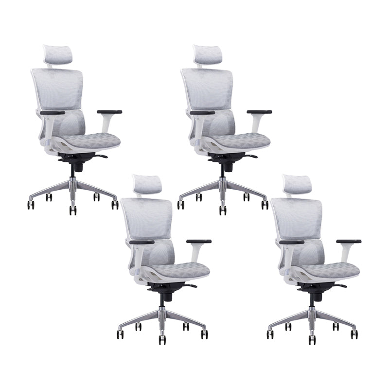 Modern Adjustable Arms Swivel Chair Ergonomic Computer Task Mesh Desk Chair