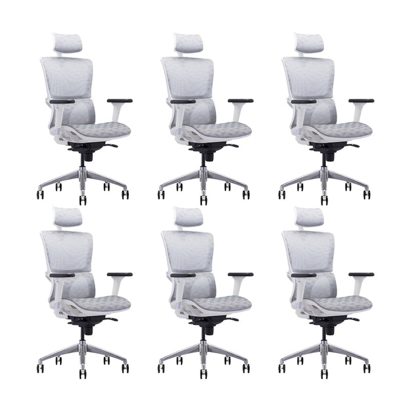 Modern Adjustable Arms Swivel Chair Ergonomic Computer Task Mesh Desk Chair