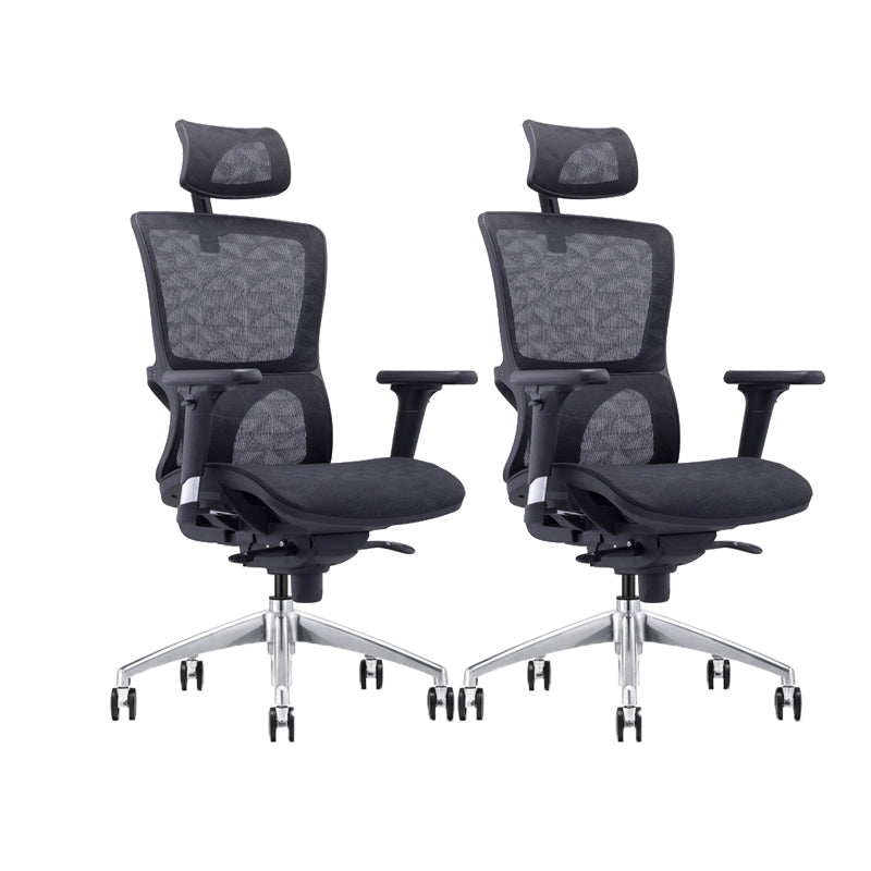 Modern Adjustable Arms Swivel Chair Ergonomic Computer Task Mesh Desk Chair