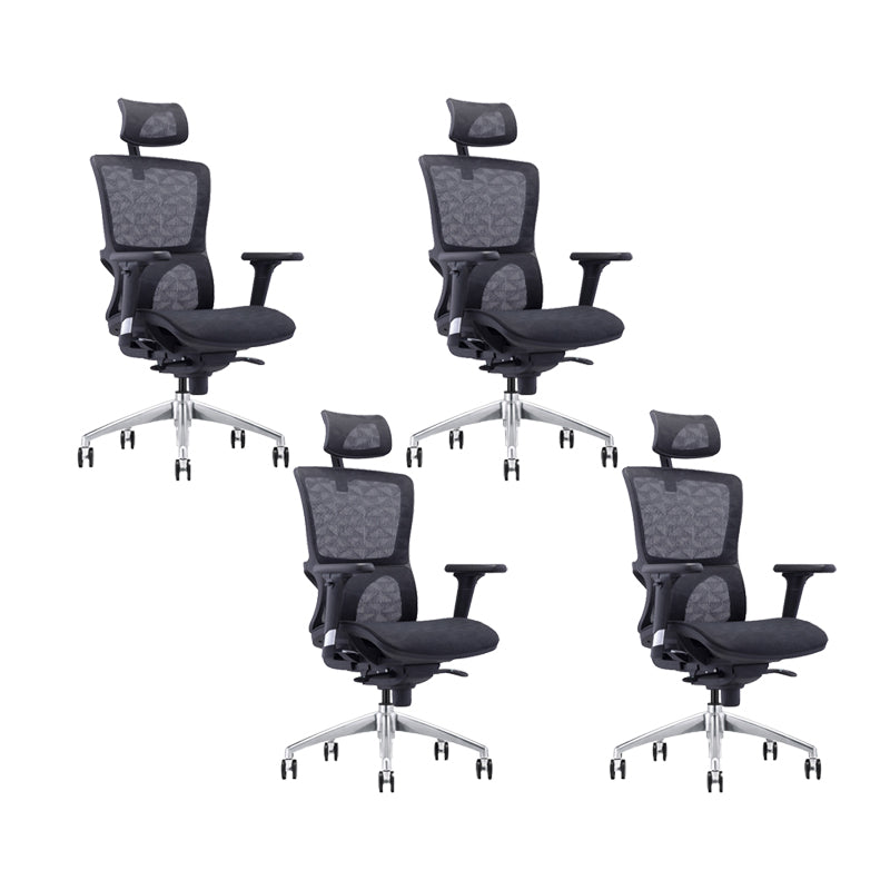 Modern Adjustable Arms Swivel Chair Ergonomic Computer Task Mesh Desk Chair