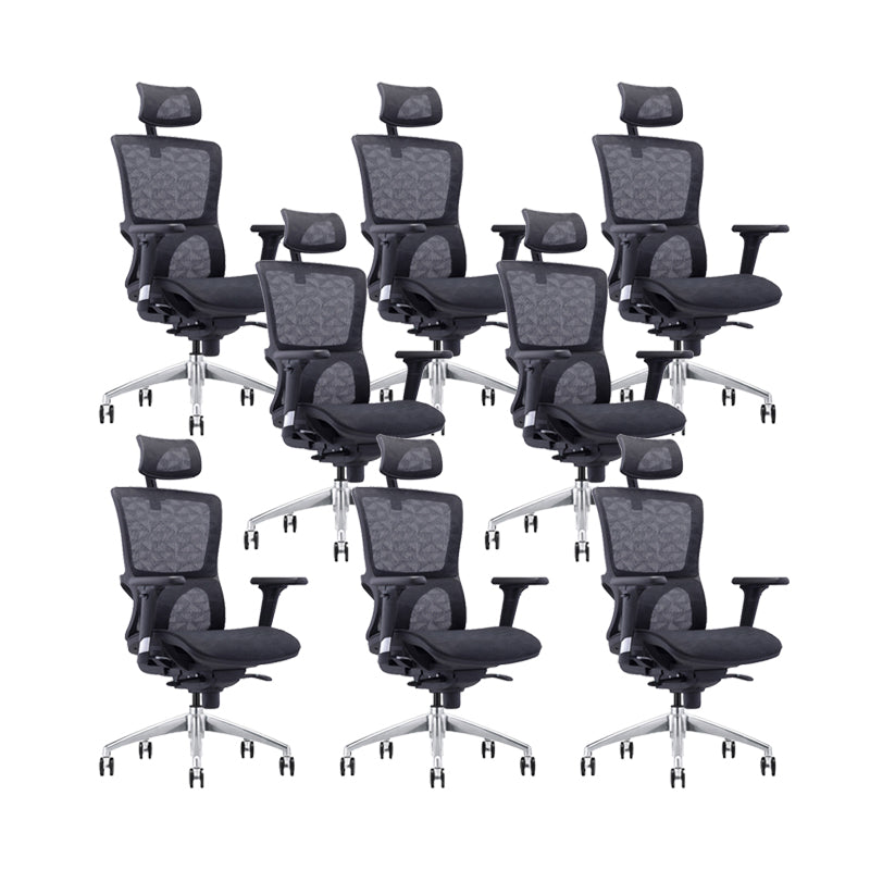 Modern Adjustable Arms Swivel Chair Ergonomic Computer Task Mesh Desk Chair