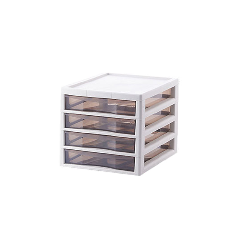 Contemporary Drawers File Cabinet Castors Cabinet for Home or Office