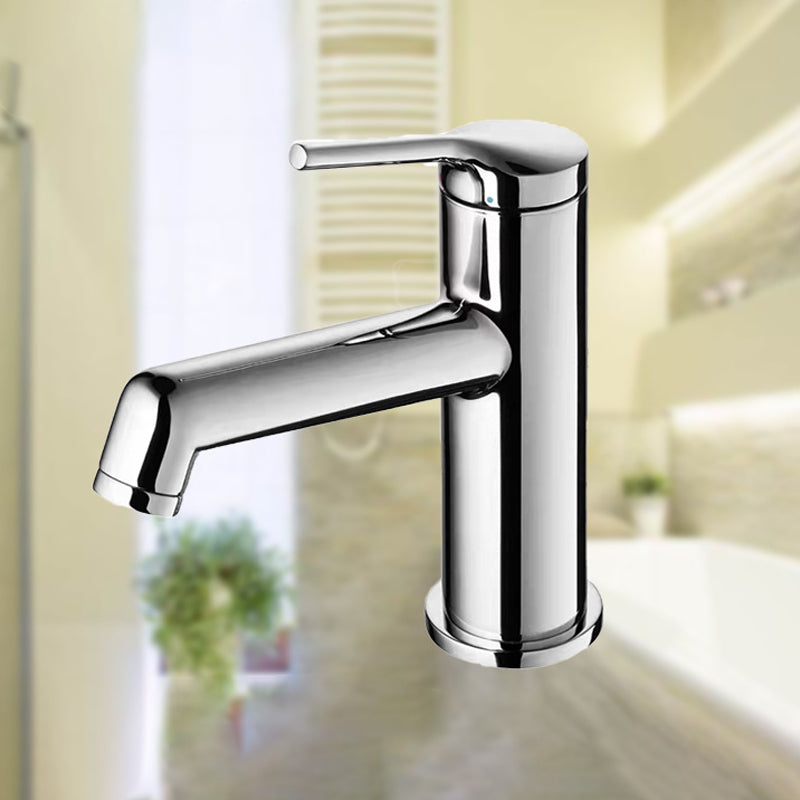 Contemporary Style Faucets Vessel Sink Bathroom Faucet with One Lever Handle