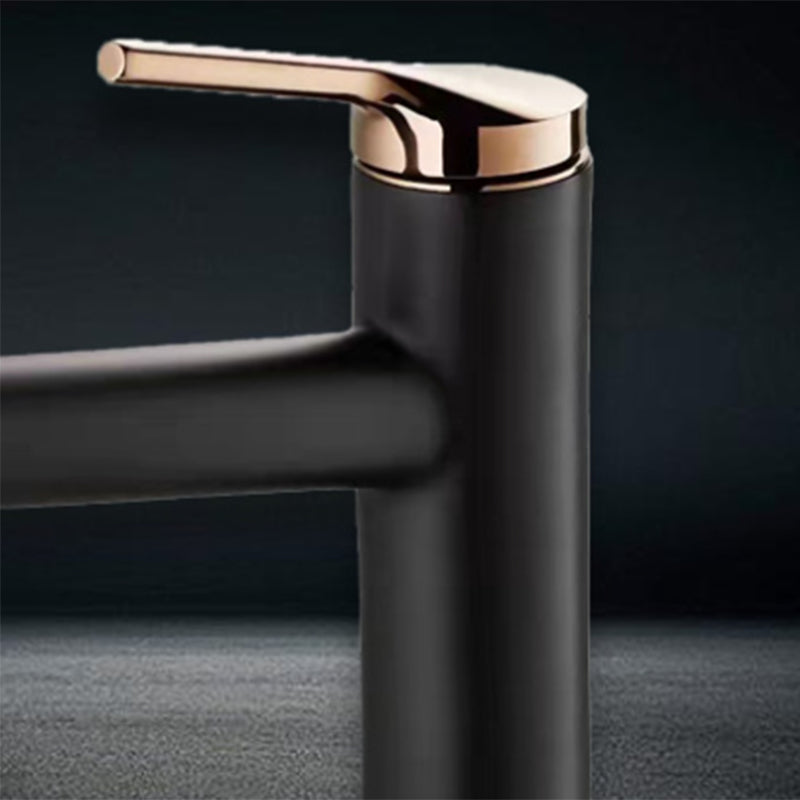 Contemporary Style Faucets Vessel Sink Bathroom Faucet with One Lever Handle