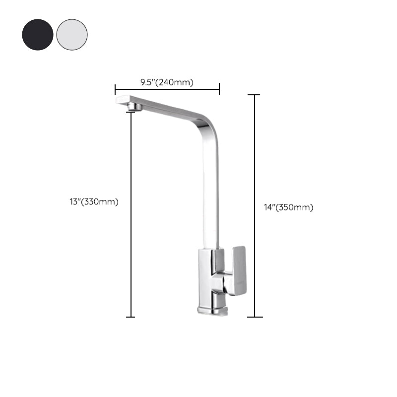 1-Handle Faucets Stainless Steel Touchless with Water Dispenser Standard Kitchen Faucets