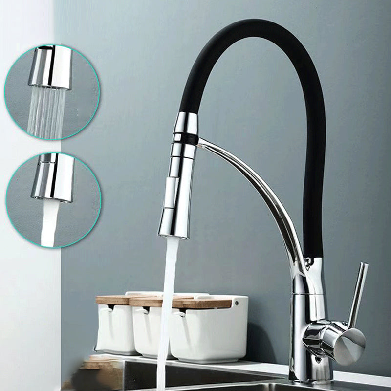 Modern 1-Handle Faucets Copper Touchless with Water Dispenser Standard Kitchen Faucet