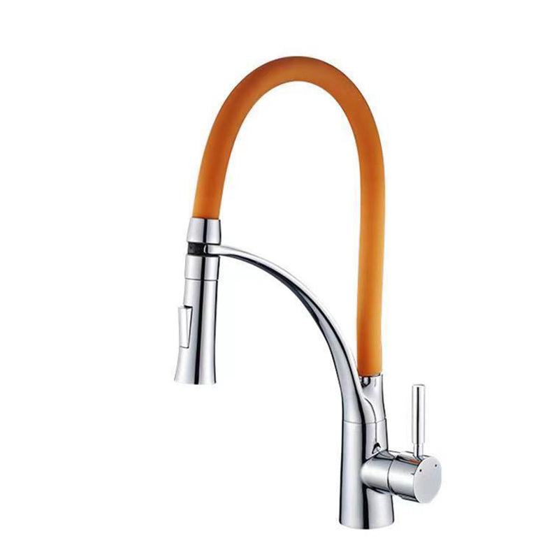 Modern 1-Handle Faucets Copper Touchless with Water Dispenser Standard Kitchen Faucet