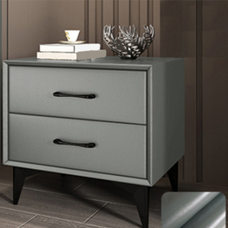 Contemporary Night Table Contemporary Bedside Cabinet with 2 Drawers