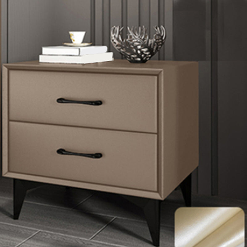 Contemporary Night Table Contemporary Bedside Cabinet with 2 Drawers