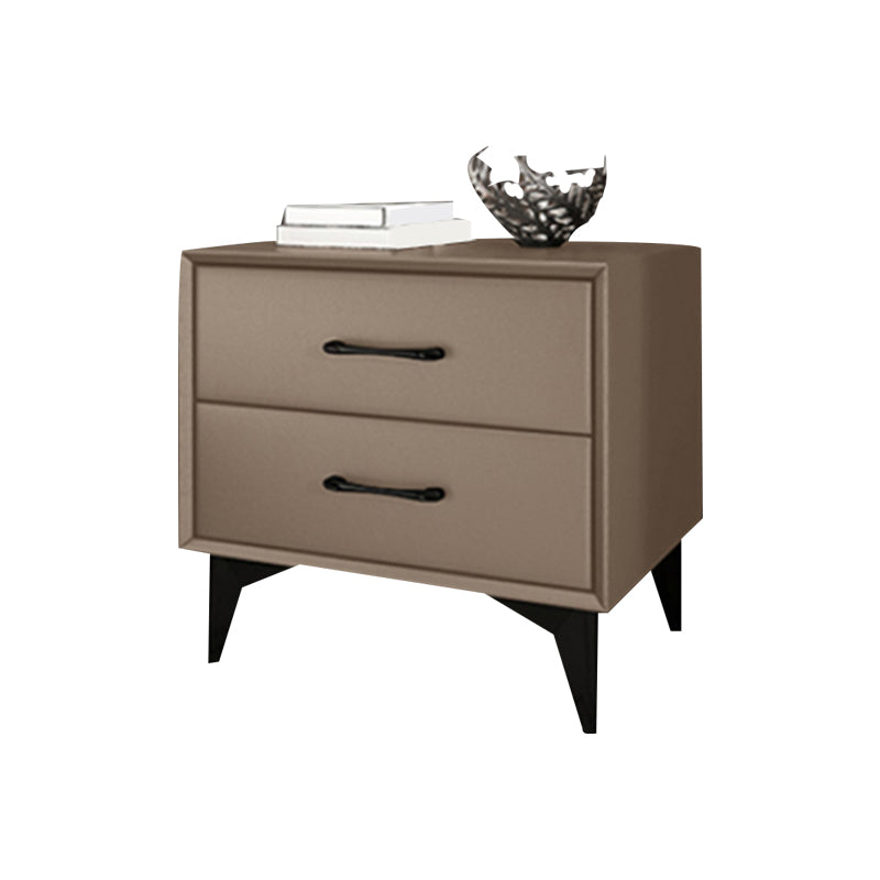 Contemporary Night Table Contemporary Bedside Cabinet with 2 Drawers