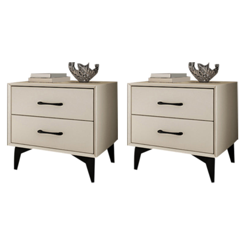 Contemporary Night Table Contemporary Bedside Cabinet with 2 Drawers