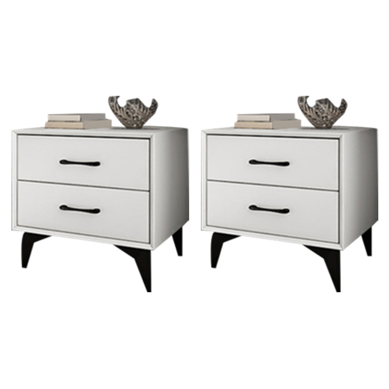 Contemporary Night Table Contemporary Bedside Cabinet with 2 Drawers