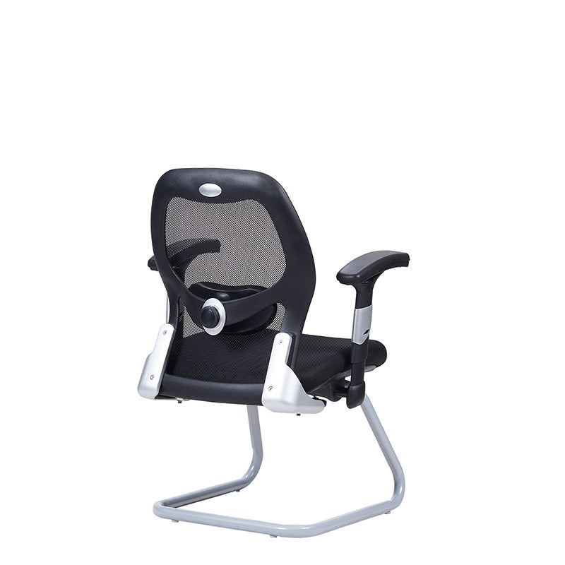 Black Contemporary Desk Chair Breathable AirGrid Office Chair