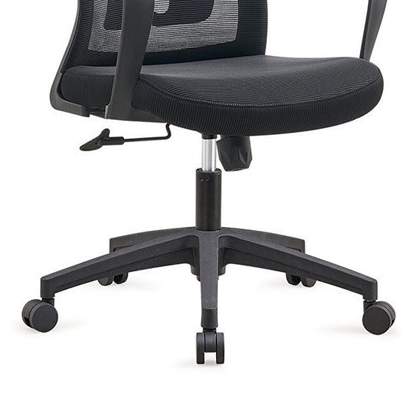 Modern Breathable AirGrid Swivel Chair Microfiber Conference Mid Back Chair