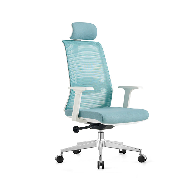 Contemporary Breathable AirGrid Swivel Chair Microfiber Desk Chair