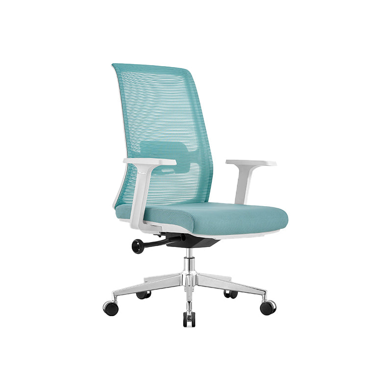 Contemporary Breathable AirGrid Swivel Chair Microfiber Desk Chair