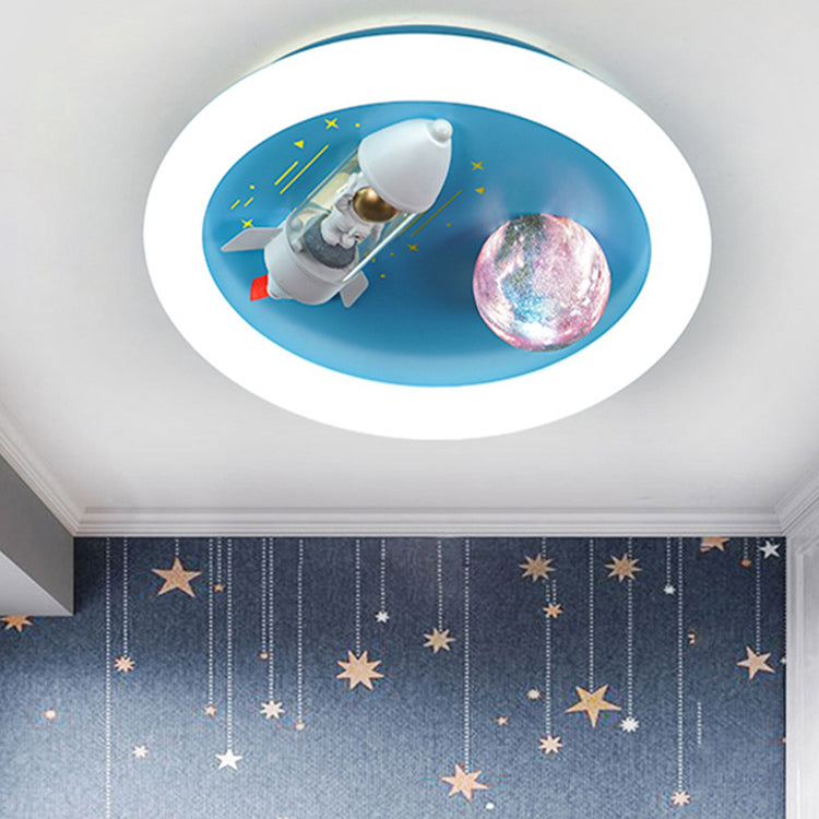 Nordic LED Ceiling Lamp Creative Flush Mount Light Fixture for Kids' Room