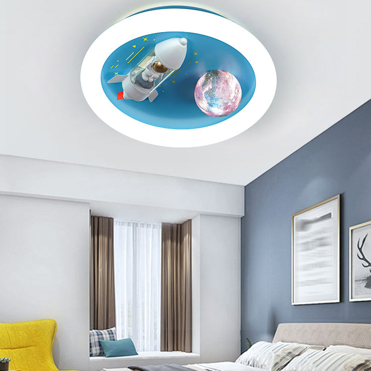 Nordic LED Ceiling Lamp Creative Flush Mount Light Fixture for Kids' Room